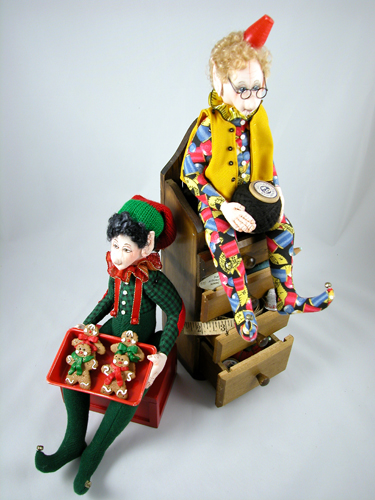 Sewing and Christmas Elves