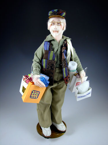 Quilt Festival Husband