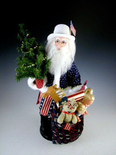 Patriotic Santa